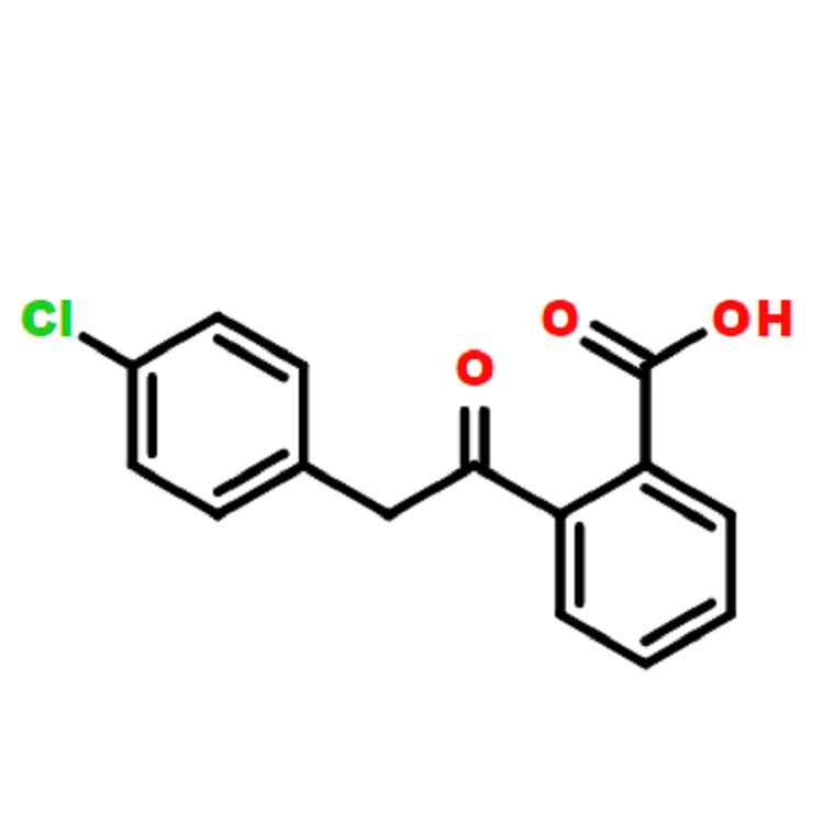 2-(4-氯苯乙酰基)苯甲酸  CAS:53242-76-5  98%  现货  价格详询