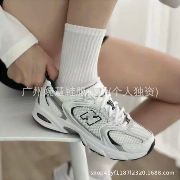 Cross-Border Summer Sports Shoes N530 Dad Shoes for Men and Women, Versatile Height-Increasing Breathable Running Retro Sports Shoes, Couple Shoes