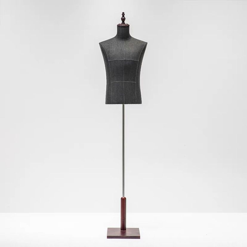 Maniquí Masculino de Busto de Polietileno para Tienda de Ropa