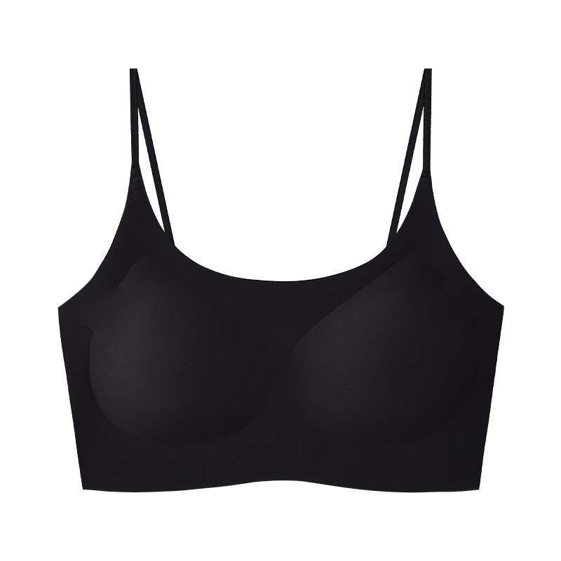 ropa interior deportiva de mujer cinturón de hombro delgado chaleco de belleza fijo una taza ropa de ejercicio de secado rápido correr yoga sujetador a prueba de choques
