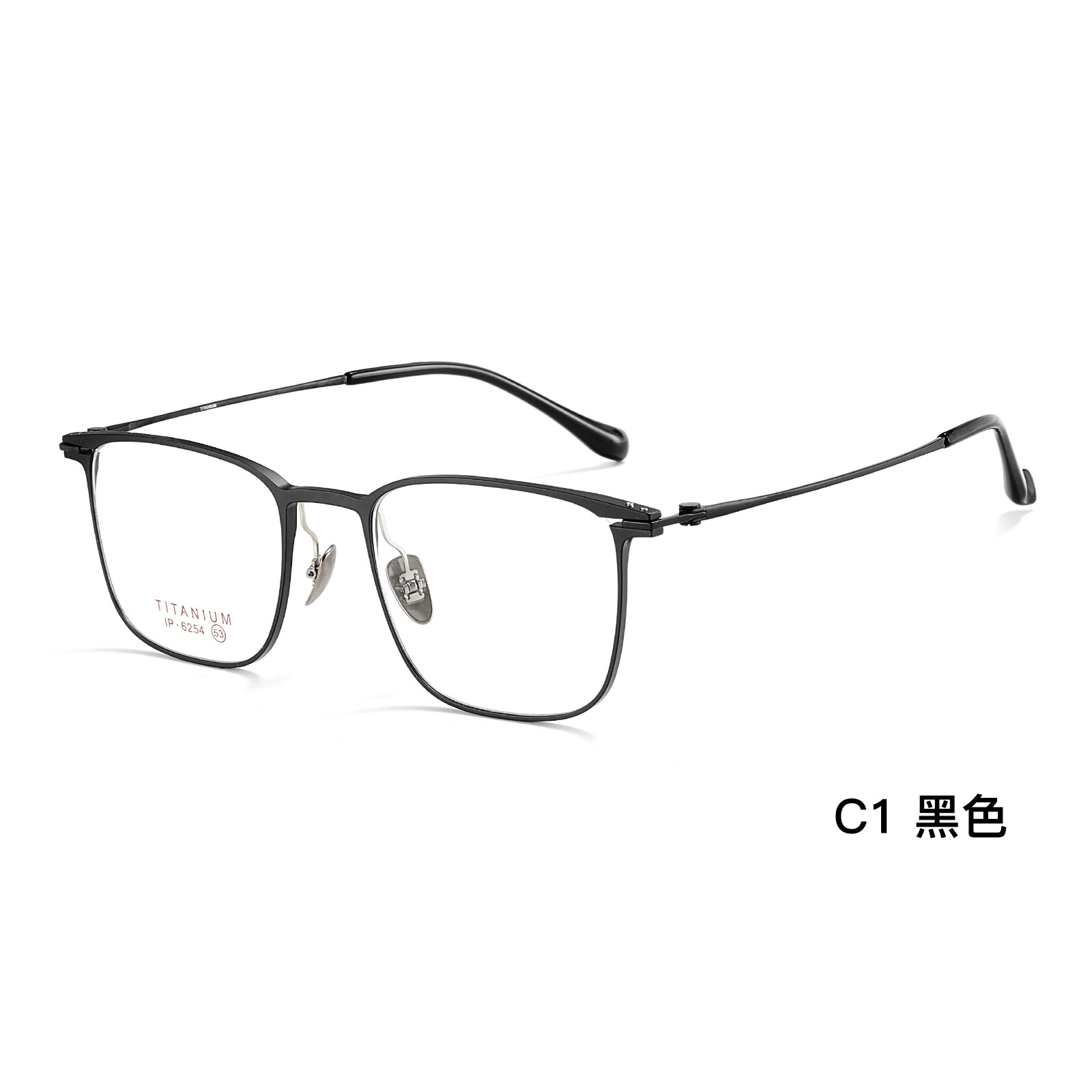 Viento moderno de negocios para hombres ultraligero pluma líquido marco de gafas de titanio memoria pierna de titanio amortiguador de nariz al por mayor gafas