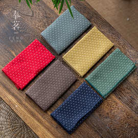 棉麻吸水茶巾高档禅意毛巾功夫茶道配件茶桌布养壶巾抹布