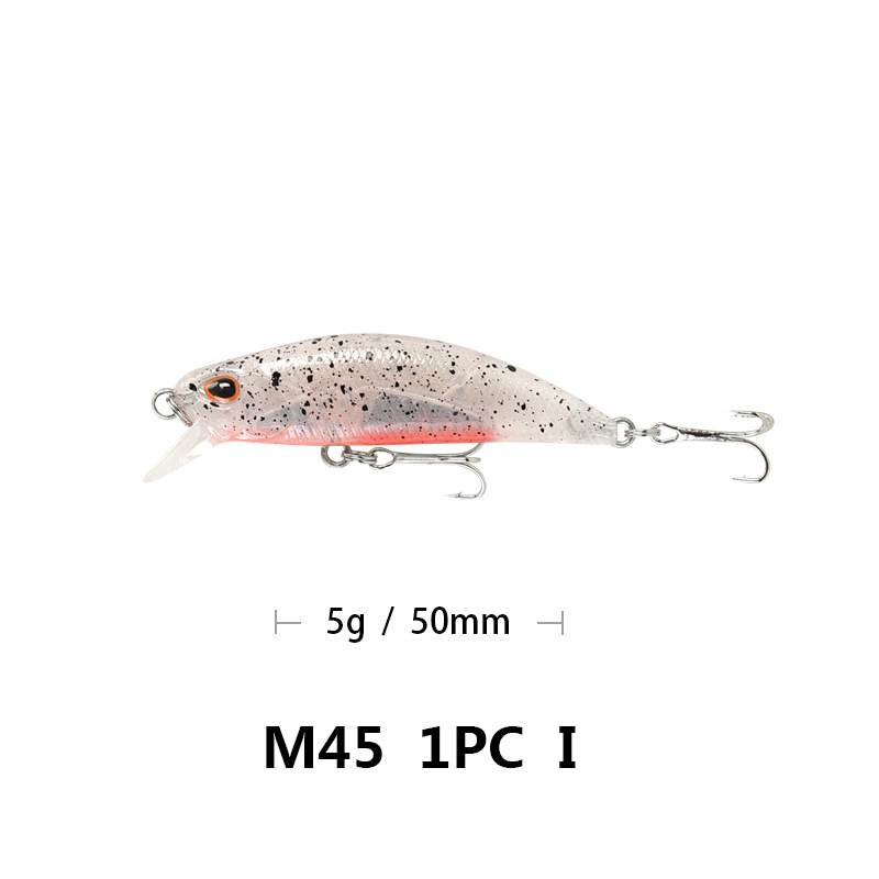 Small Sinking Minnow Lures  Hard Baits Bass Trout Fresh Water Fishing Lure