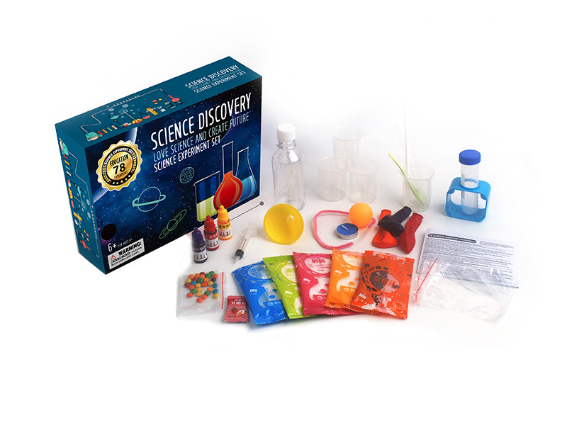 El experimento de Ciencia para Niños se adapta a los estudiantes de escuela primaria transfronteriza Venta caliente ciencia y educación educativa interactiva DIY química pequeño experimento Juguetes