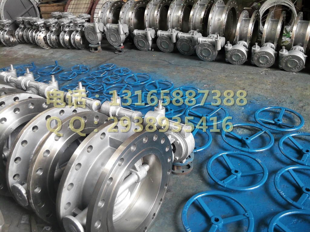 爱凯斯批发法兰蝶阀dn350   对夹式涡轮蝶阀 手动焊接式