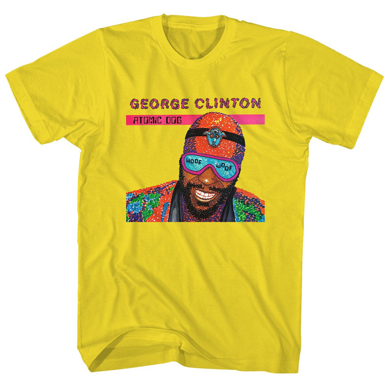 George Clinton George Clinton American Retro Classic Oversize High Street Short-Sleeved T-Shirt