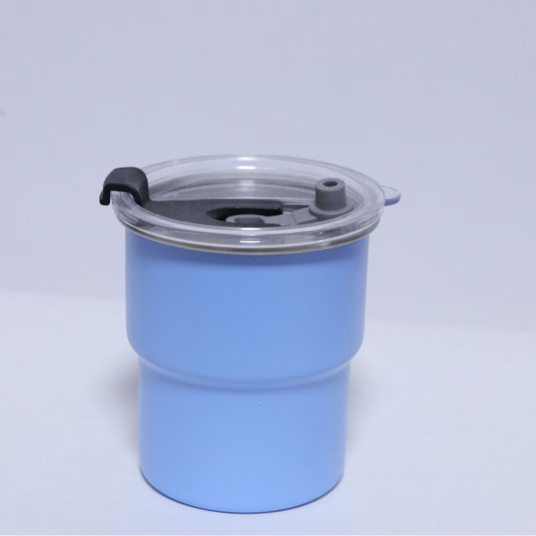 Verano de alto valor conveniente rizado bebida de camping copa de vino campamento al aire libre taza de cerveza taza de café de acero inoxidable ins