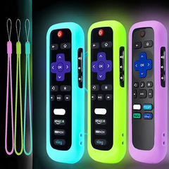 TCLroku roku 280リモコン対応シリコン夜光保護カバーリモコンカバー汎用収納カバー