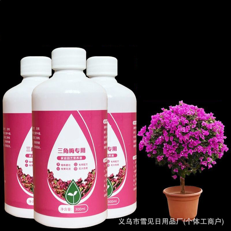 Bougainvillea special fertilizer for flowering and flower-promoting blooming nutrient solution indoor potted fertilizer flower plant concentrated liquid fertilizer Bougainvillea special fertilizer for flowering and flower-promoting blooming nutrient solution indoor potted fertilizer flower plant concentrated liquid fertilizer