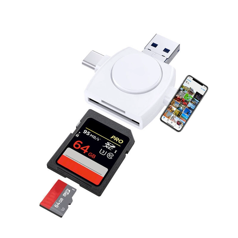 Кард SD TF внешний ридер для Apple Typec Android Micro компьютер USB мобильный телефон конвертер
