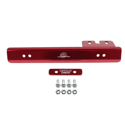 License plate holder/license plate holder License Plate Frame Colorful Aluminum - red