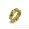 Fashionable ring stainless steel, jewelry, nail decoration, simple and elegant design