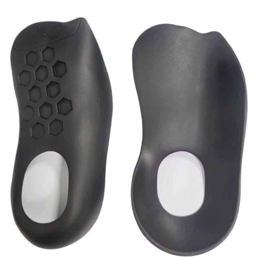 Flat‑foot correction insole, TPR thin arch & heel support pad, universal low‑profile