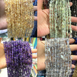 6-8mm��Ȼˮ������S��ɢ��diy����Ʒ���ԭʯ��������ʯ����