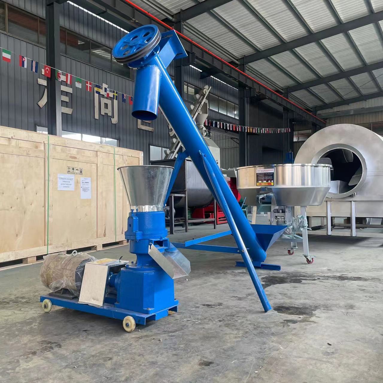 家禽鸡鸭鱼颗粒饲料机 多功能颗粒制粒机 畜牧养殖饲料颗粒机