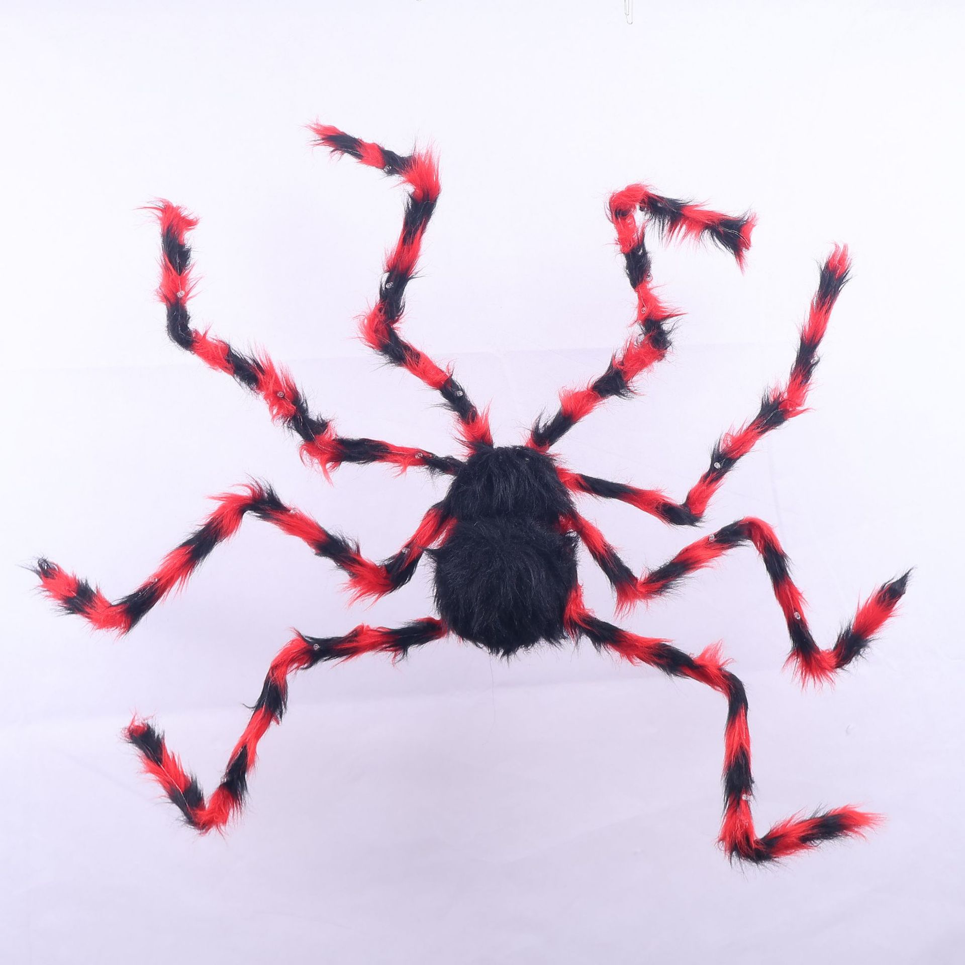 Araña luminosa de Halloween Decoración de Halloween Araña Fiesta de vacaciones Decoración de terror Ojos Araña luminosa Personalización