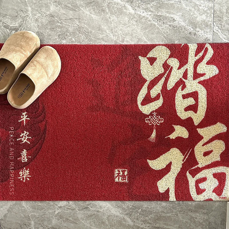 丝圈地毯PVC塑料酒店迎宾门垫防滑入户门口电梯防滑丝圈地垫脚垫