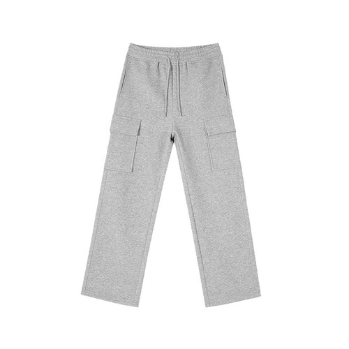 Loose-fitting casual pants for men, Korean-style trendy versatile pants—summer collection, lightweight, flowy design with drop-crotch and floor-length wide legs.