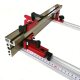 Woodworking T-shaped track limiter aluminum alloy miter track stop block saw table sliding bracket chute stopper