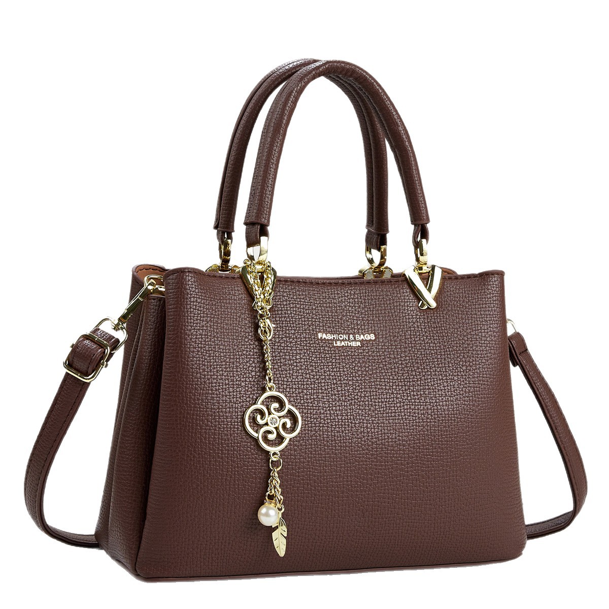 Bolsas de mano de moda casuales de viaje diario simple colgar bolsas de brazo inclinadas de textura temperamento bolsas de hombro transfronterizas