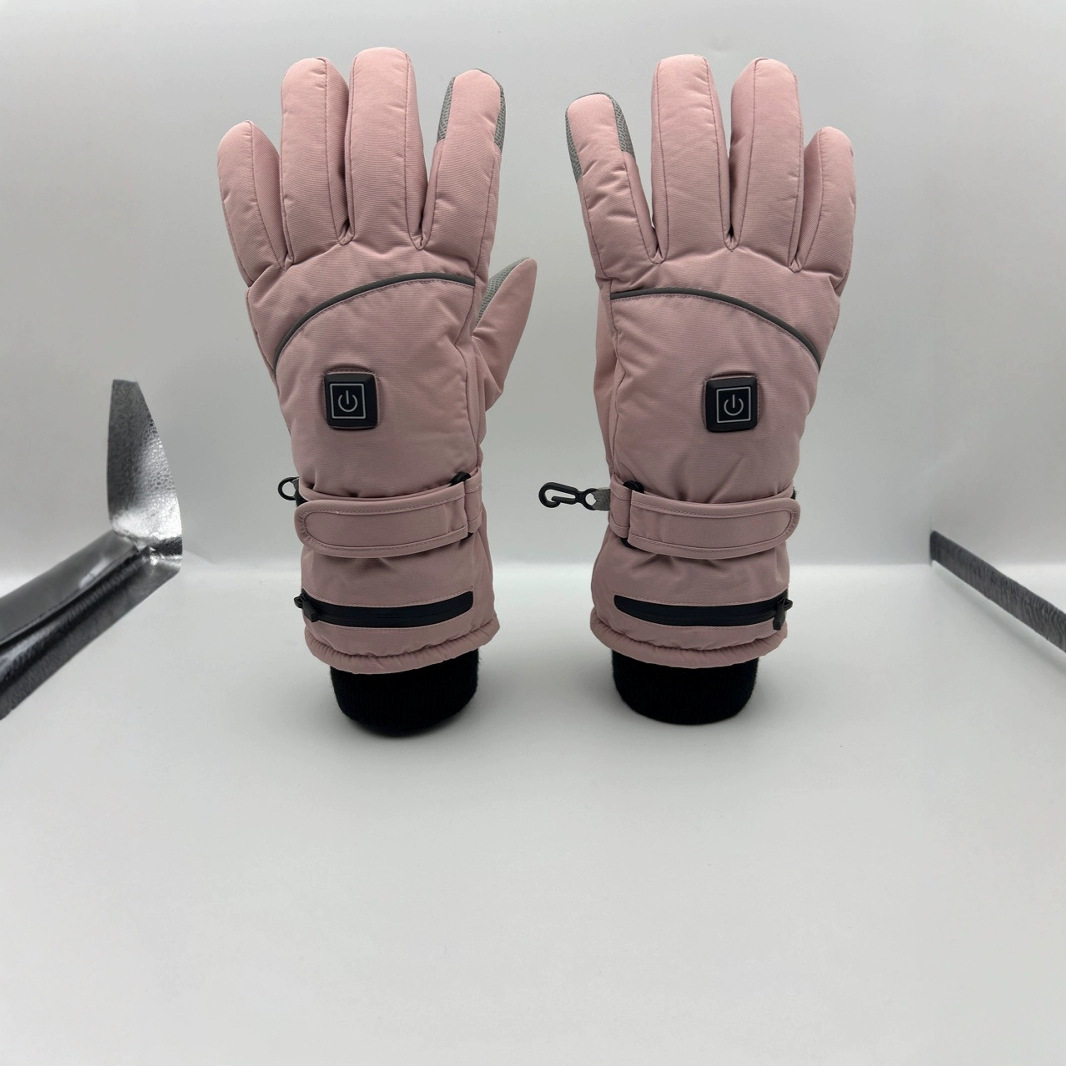 Manufacturers supply smart 5V heating gloves warm waterproof touch screen charging heating gloves outdoor riding electric heating hand