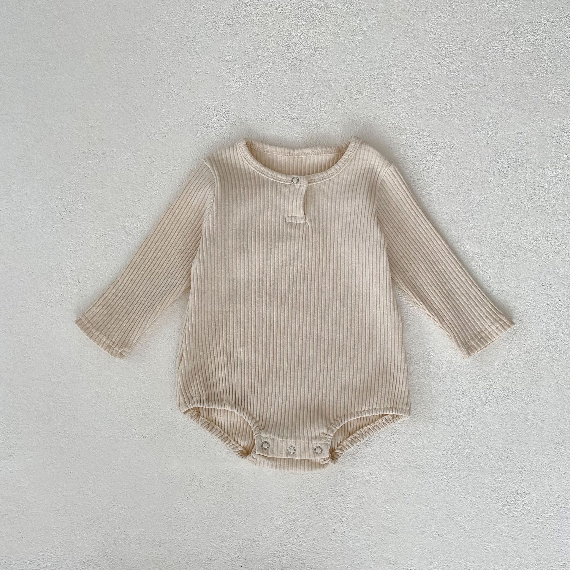 2024 Herbst Mädchen Baby Pit Krawatte Rundhals Langarm Hoodie Overall Dreieck Kletteranzug mit Hut inklusive_voghion.com