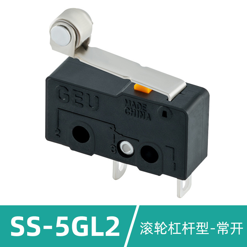 小型マイクロスイッチ 2フィート SS-5Gl プッシュ式マイクロスイッチ ライン付き 3フィート マイクロリミットトラベルスイッチ|undefined