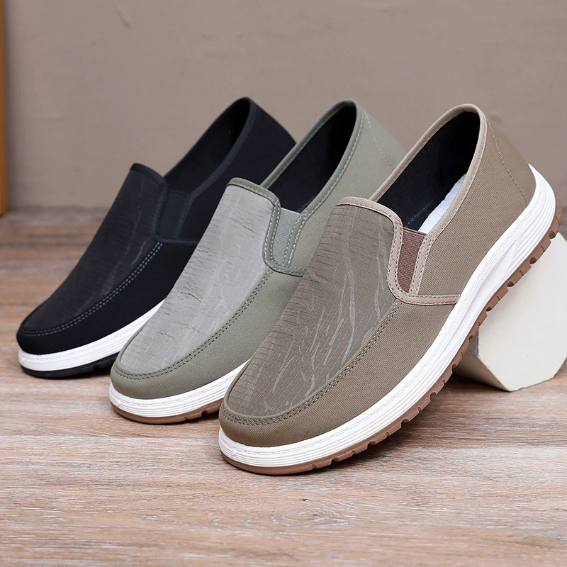 Пекинская тканая обувь дышащая рабочая обувь среднего и пожилого возраста