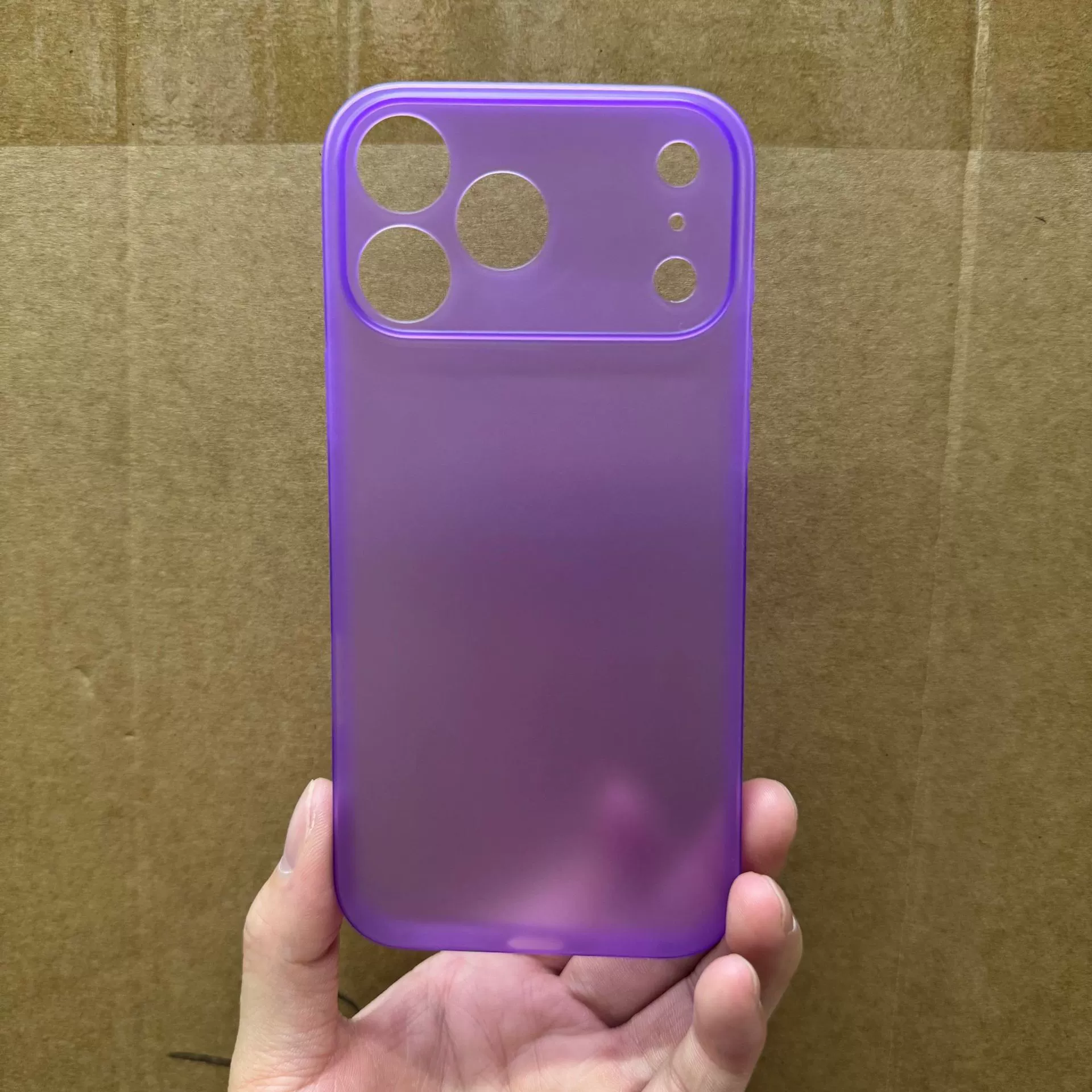 Чехол для телефона (Apple) iPhone17 — ультратонкий матовый PP корпус, прозрачная защитная накладка