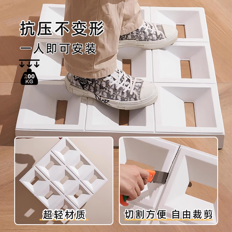 Red neta componente de pu ladrillo cemento ladrillo hueco estructura de partición de doble cara ladrillo nueve cuadrículas de construcción ligera decoración de pared de fondo