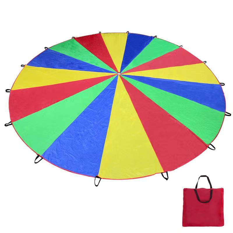 Rainbow Umbrella Kindergarten Outdoor Props Children's Early Education Teaching Aids Toy Body Intelligent Activity Equipment Puzzle