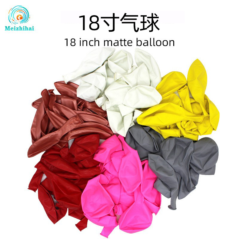 Globo de látex de 18 pulgadas, decoración de bodas, decoración de cumpleaños, juego de suministros de apertura de globos, globos de boda al por mayor personalizados