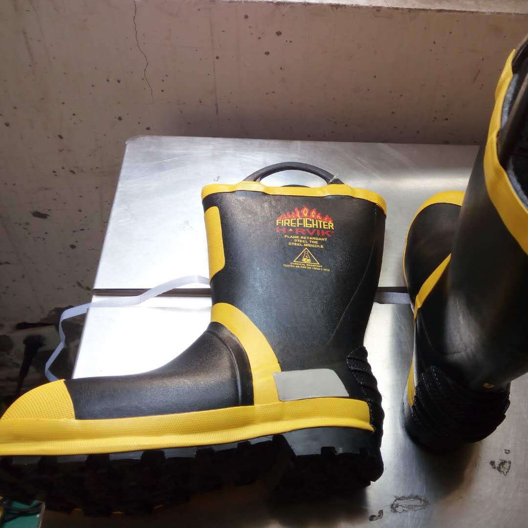 哈维克9692消防靴 消防战斗靴 HARVIK消防灭火靴(9692) EC/MED