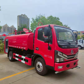 程力威牌CLW5070GSS6XC型消防洒水车东风乡镇灭火水罐消防车