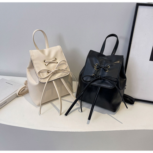 Fashionable minimalist shoulder bag, casual travel backpack, unique small shoulder bag for women