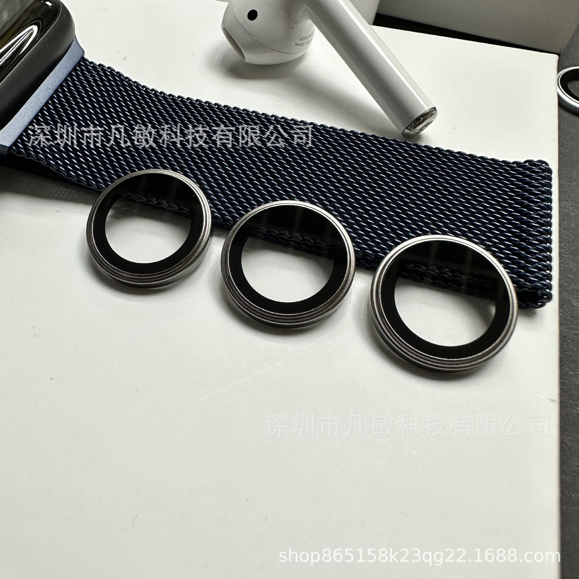 Adecuado para iPhone15 Eagle Eye lente película de protección AR anti-penetración Marco de superficie esmerilada iPhone15plus lente pegatinas