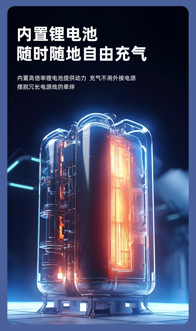 Car Air Pump Electric Inflator Car Emergency Jump Starter Power Bank Emergency Jump Starter Ignition Tool