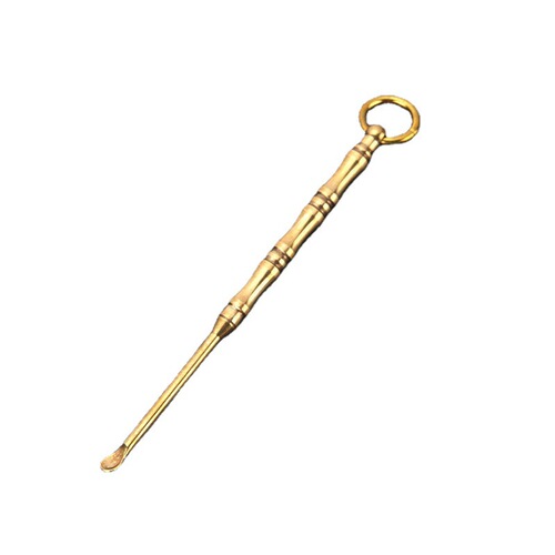 Handmade brass old-fashioned ear pick ear picking ear rake artifact adult keychain hanging tool