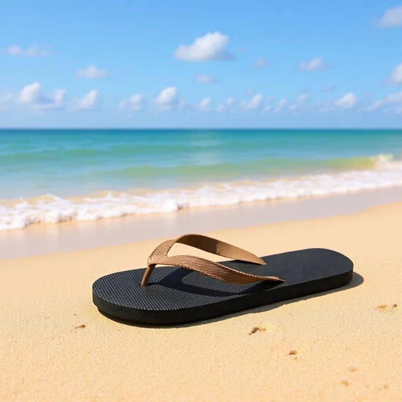 New Men's Flip-Flops, Toe-Post Sand, Non-Slip, Soft Sole, Wear-Resistant, Large Top Quality Size, Outdoor Wear, Summer Beach_voghion.com