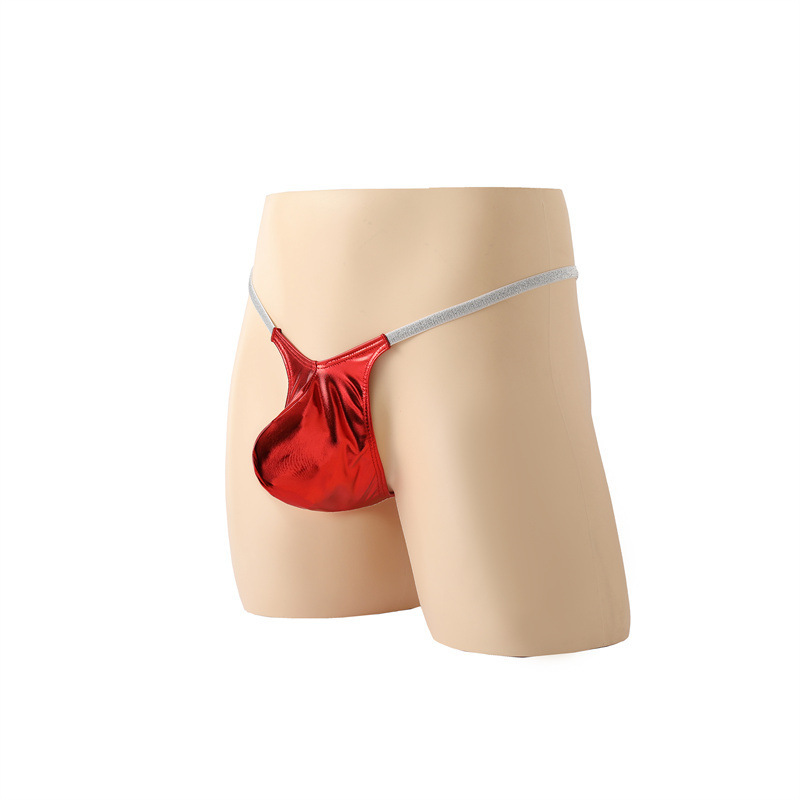 Men's thong wholesale shock convex bag low waist sexy narrow hip thin men's sexy underwear manufacturers Men's thong wholesale shock convex bag low waist sexy narrow hip thin men's sexy underwear manufacturers