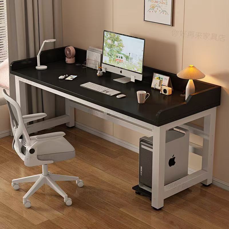 Computer desk, desktop double desk, student home bedroom study desk with partition, simple office desk, gaming desk Computer desk, desktop double desk, student home bedroom study desk with partition, simple office desk, gaming desk