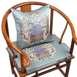 新中式红木圈椅坐垫官帽椅垫罗汉床椅垫靠背靠垫沙发棕垫冬夏