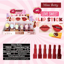 Miss Betty���Q�羳�¿�͸���w��ͨ�Ʒ6ɫ�����촽�ڼtLIPSTICK