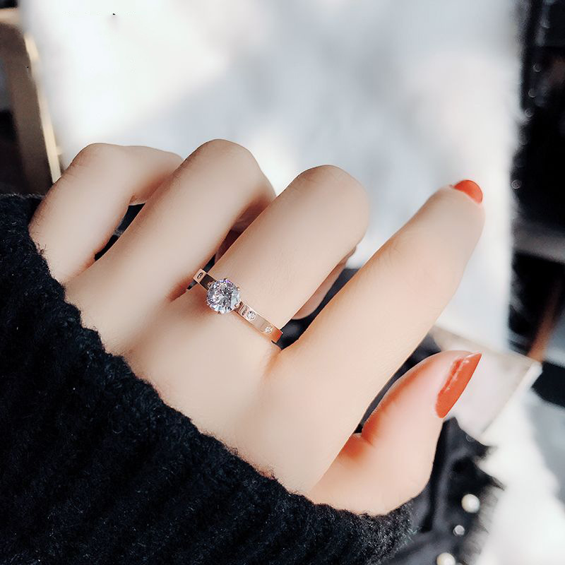 【 365 】 Anillo de oro rosa