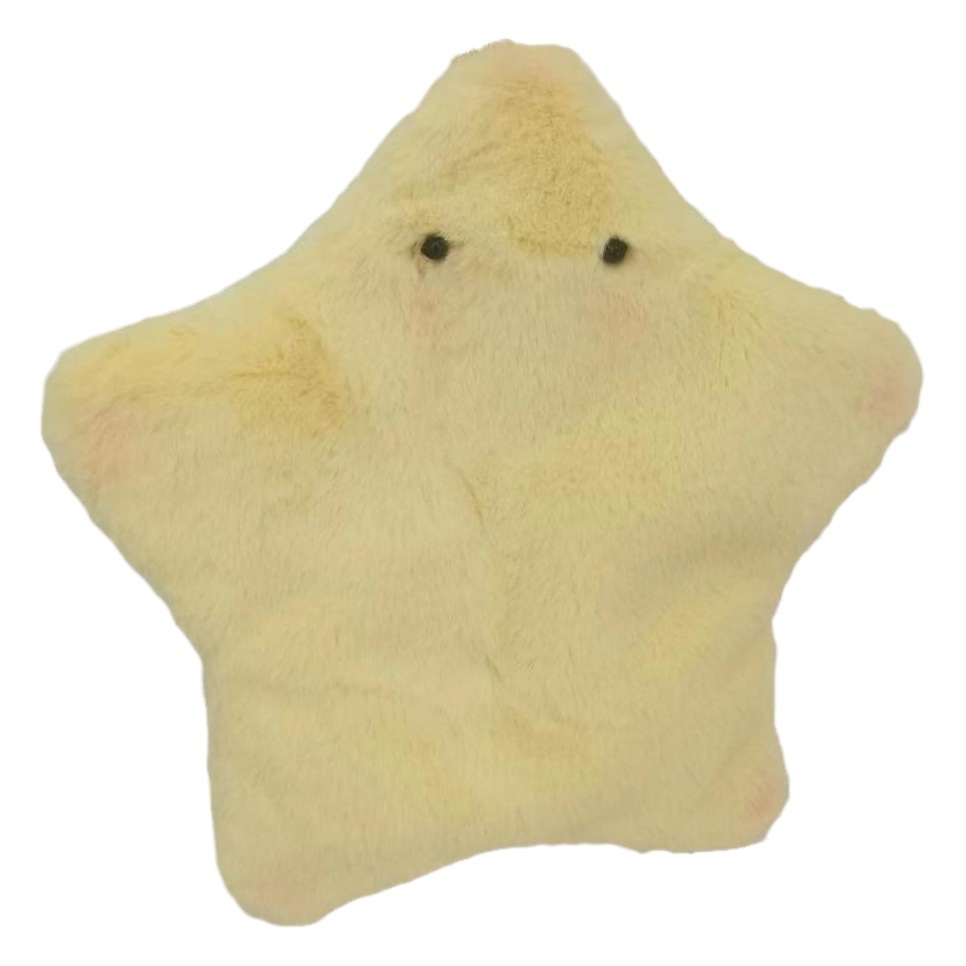 Colgante de peluche de estrella pequeña, lindo colgante de estrella de la suerte para niñas, llavero, monedero, bolso, mochila