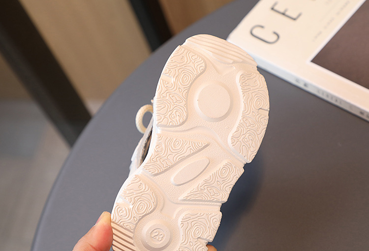 Summer New Sports Sandals Girls' Hollow Breathable Baby Soft Sole Little Children's Boys' Dad Shoes_voghion.com