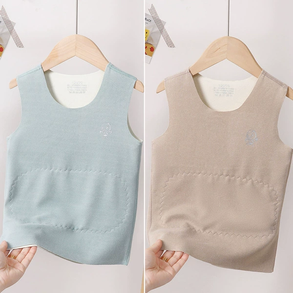 Group-Patch vest) lake blue+coffee