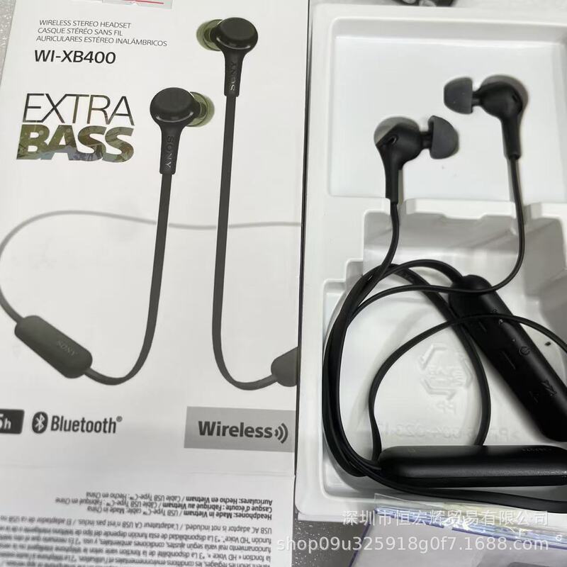 Suitable for Sony In-Ear Wi-Xb400 Heavy Bass Sports Microphone Neck Bluetooth Headset