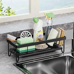 アマゾンの台所の棚のテーブルの水槽のスポンジは食器を洗って清潔にします。