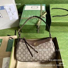 跨境新款Ophidia小号腋下包G老花法棍包hobo麻将单肩女包